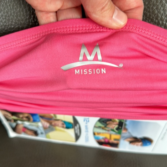 ENDURACOOL Unisex Head/Neck Cooling Scarf - Pink - Picture 4 of 7